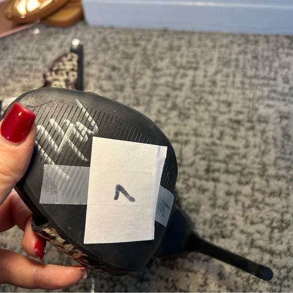 Steve Madden Prefixx Multi-Colored Snakeskin Print Strappy Peep Toe Heels Size 8 - Picture 15 of 15